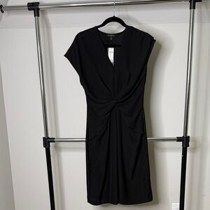 Banana Republic Classic Black Midi Dress